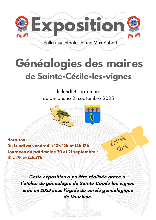 flyer Expo Ste Cécile 2025